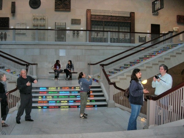 Jitish Kallat, Public Notice 3 at the Art Institute of Chicago, 2010-11