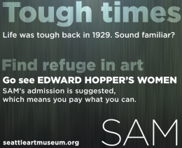 Seattle Art Museum Ad, via Modern Art Notes blog
