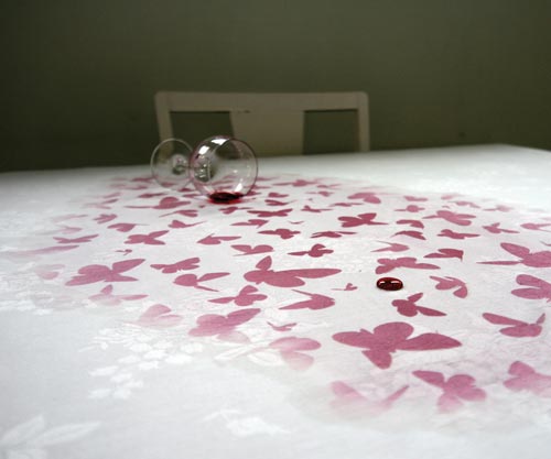 Underfull Table Cloth by Kristine Bjaadal
