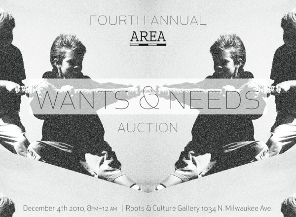 AREA Chicago’s Wants & Needs Auction and 4th Annual Fundraiser