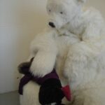 Polar Bear’s Ginormous Lap Provides Love, Holiday Cheer at The Suburban