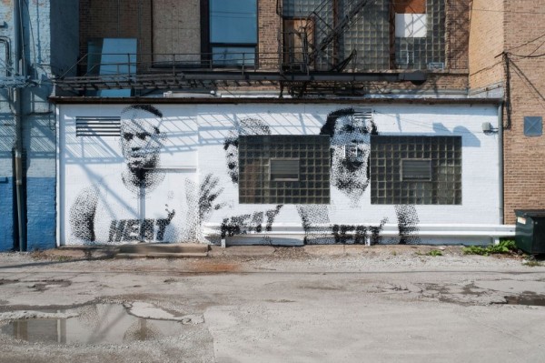 Miami Heat mural behind DOCUMENT