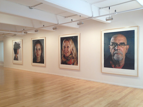 Watercolors by Chuck Close