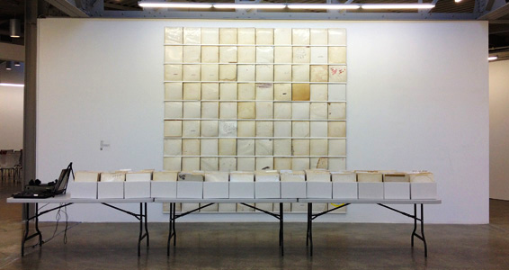 Rutherford Chang. "We Buy White Albums." 2006 - ongoing. Image courtesy the ACAC. 