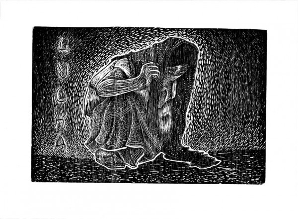 "Crouching Woman" by ASARO.