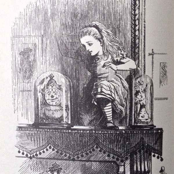 “Looking-Glass House,” illustration by John Tenniel. 