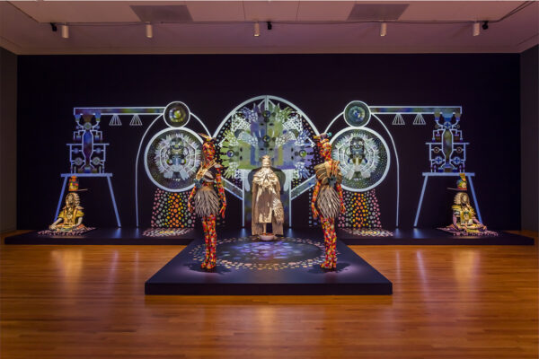 Saya Woolfalk Installation at the Seattle Art Museum in the Disguise Exhibit, 2015 - Photo by Nathaniel Willson